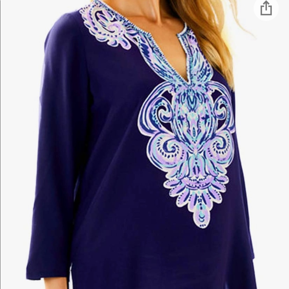 Lilly Pulitzer renato dinner tunic